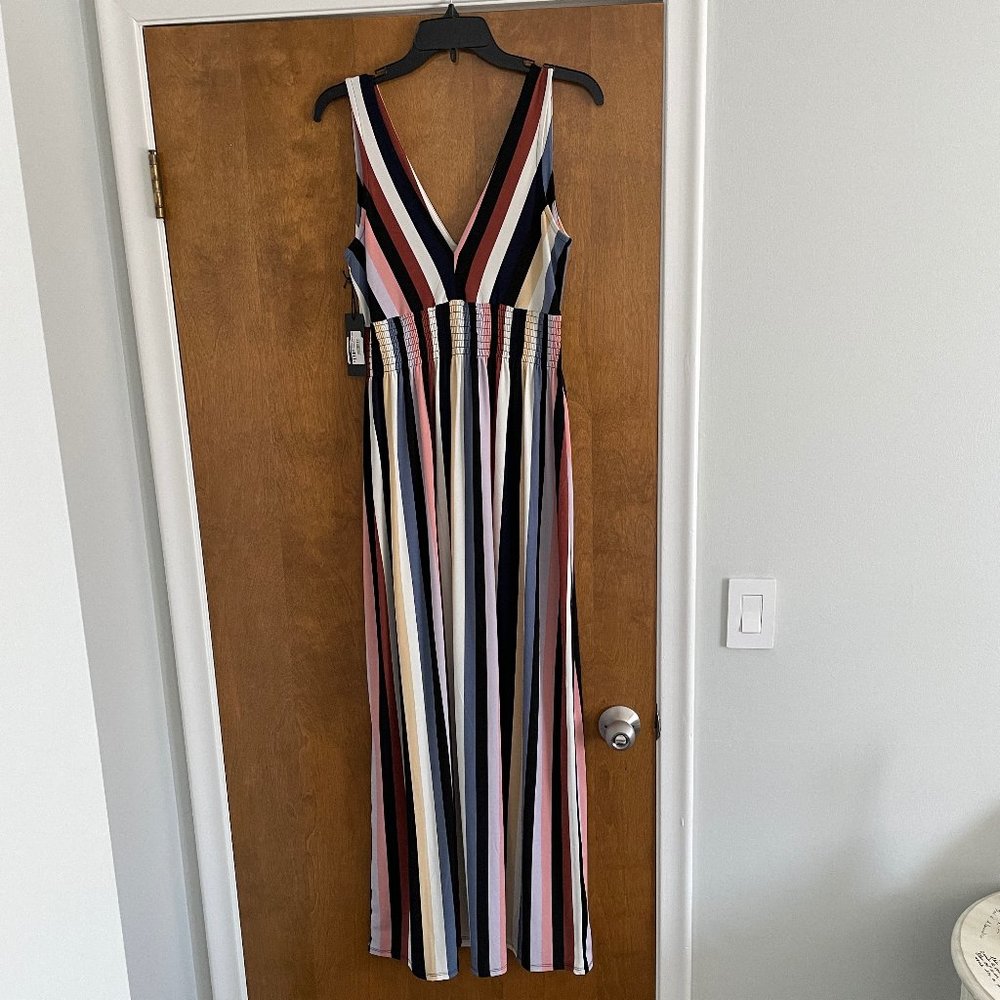 NBW NWT Striped Maxi Dress
